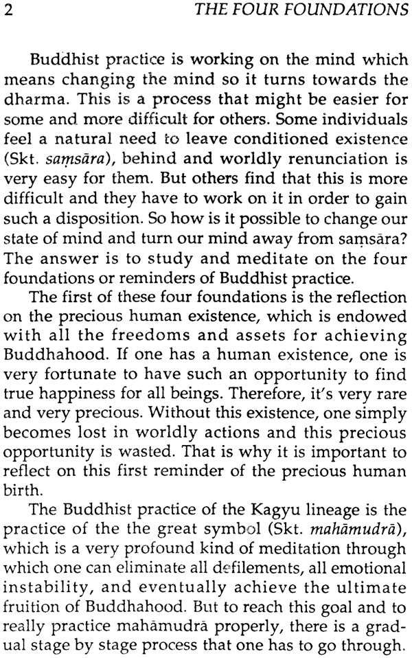 Four Ordinary Foundations of Buddhist Practice - Retail Maharaj