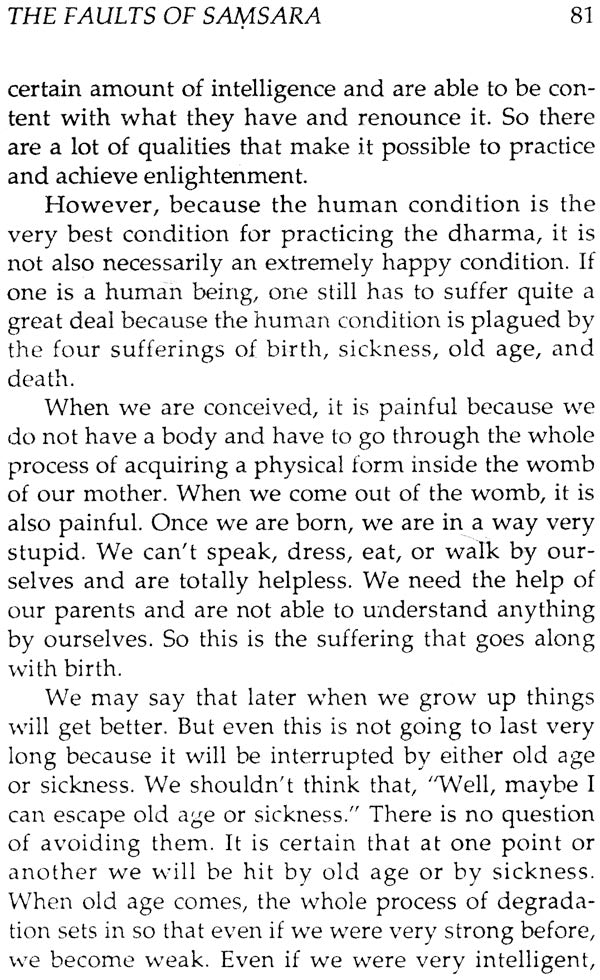 Four Ordinary Foundations of Buddhist Practice - Retail Maharaj