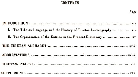 Tibetan-English Dictionary - Retail Maharaj