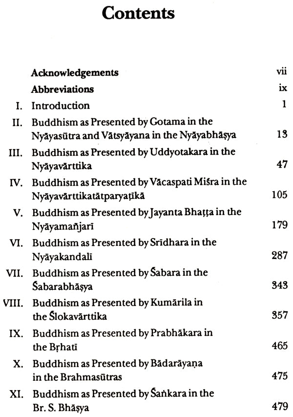 Buddhism As Presented by the Brahmanical Systems (Bibliotheca Indo-buddhica) - Retail Maharaj