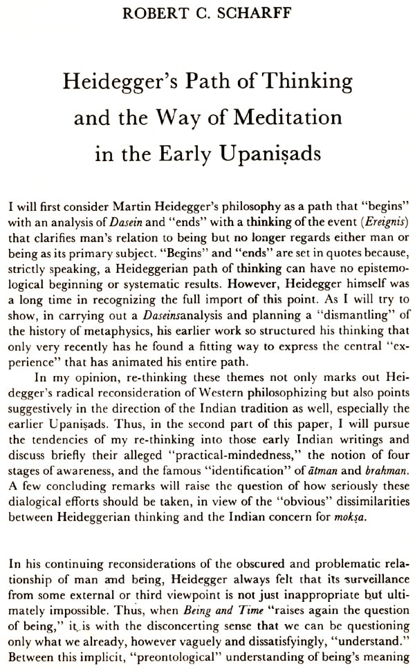 The Question of Being East West Perspectives (An Old and Rare Book) - Retail Maharaj