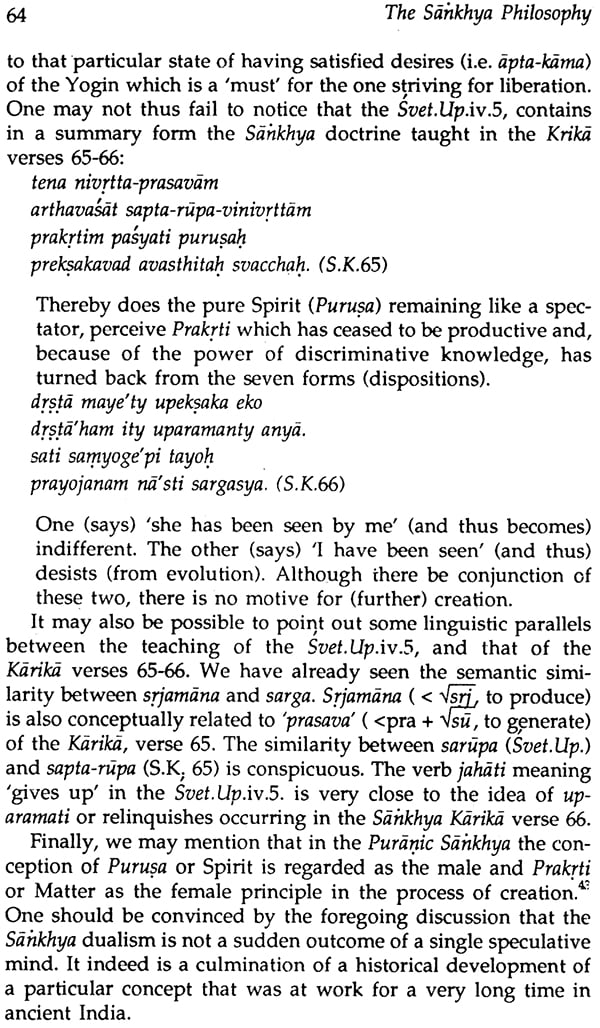 Sankhya Philosophy: A Critical Evaluation of Its Origins and Development: No. 167 (Sri Garib Dass Oriental S.) - Retail Maharaj
