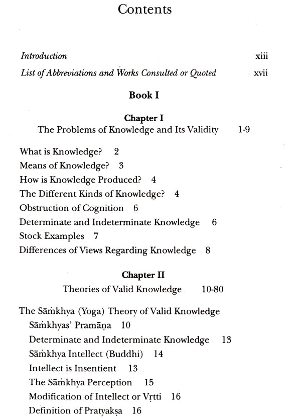 Theories of knowledge: Its validity and its sources (Sri Garib Dass oriental series) - Retail Maharaj