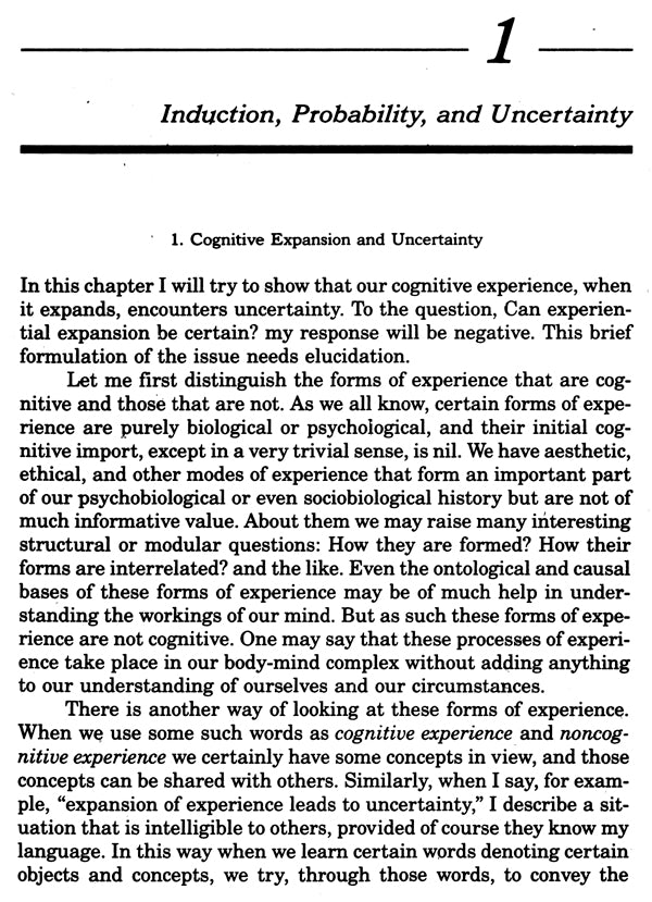 Induction Probability And Skepticism - Retail Maharaj