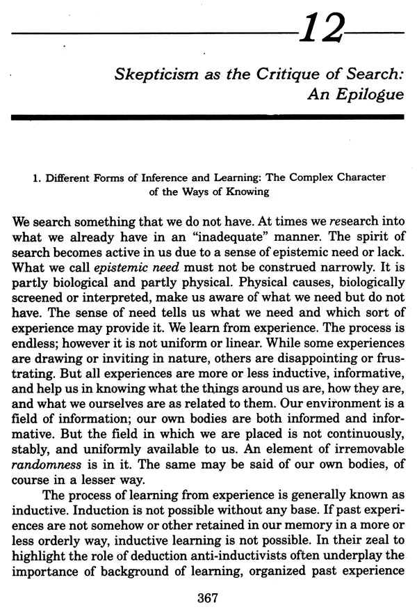 Induction Probability And Skepticism - Retail Maharaj