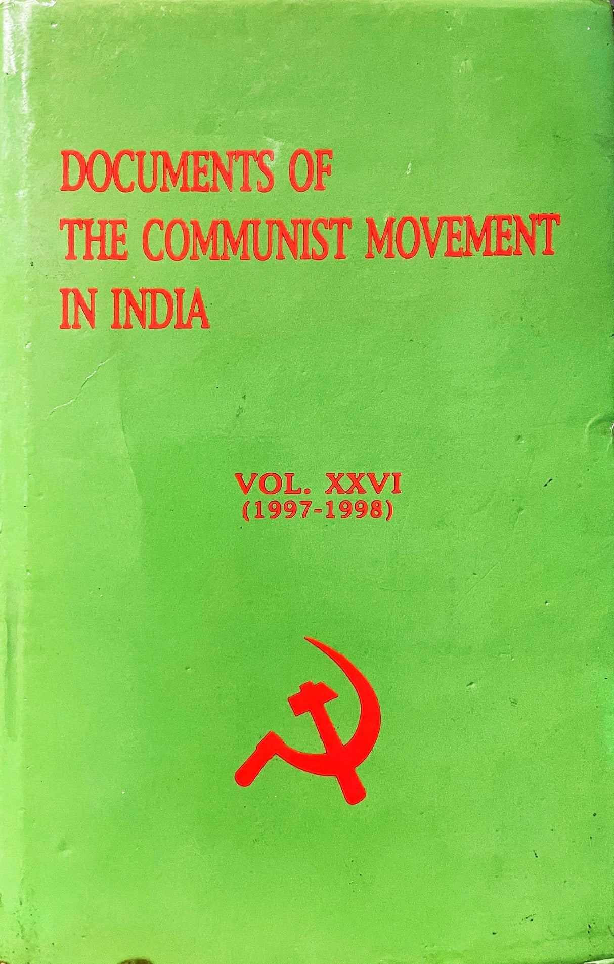 Documents of the Communist Movement in India (7/27 Volume) (English Version) - Retail Maharaj