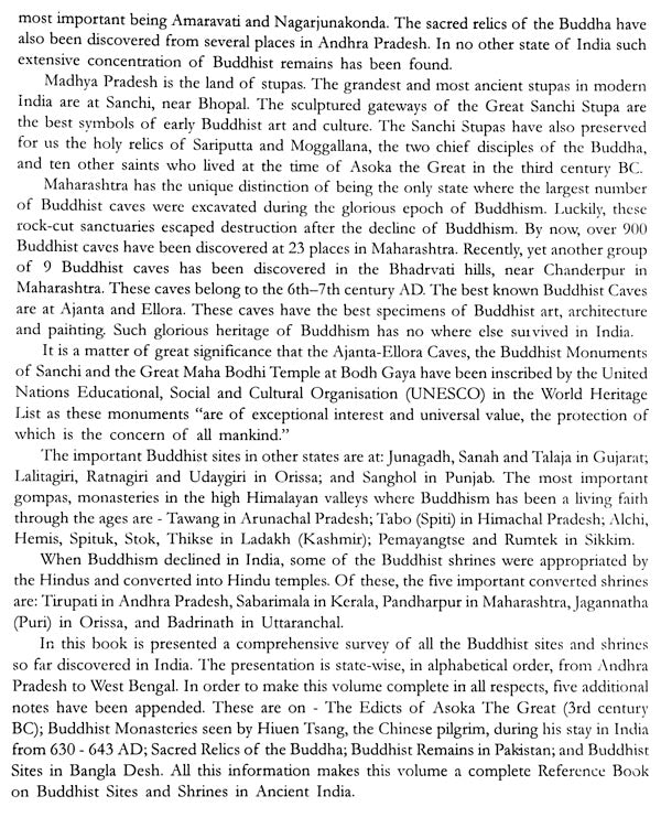 Buddhist Sites And Shrines In India : History Art And Architecture - Retail Maharaj
