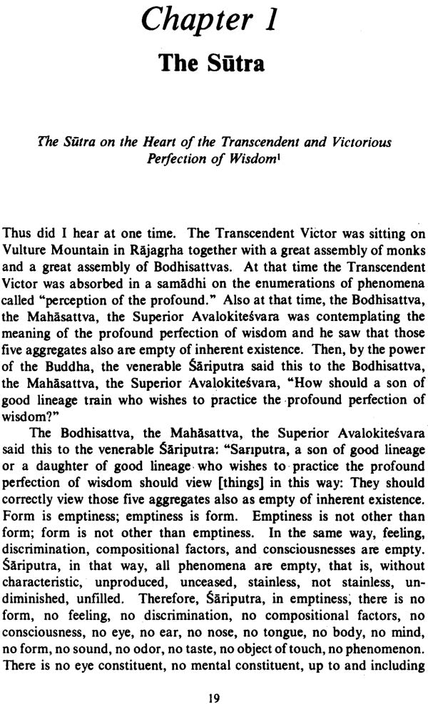 The Heart Sutra Explained: Indian and Tibetan Commentaries - Retail Maharaj