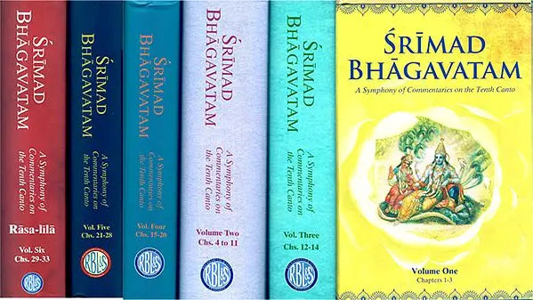 Srimad Bhagavatam- A Symphony of Commentaries on the Tenth Canto (Set of 6 Volumes) - Retail Maharaj