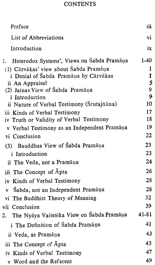 Verbal Testimony in Indian Philosophy - Retail Maharaj