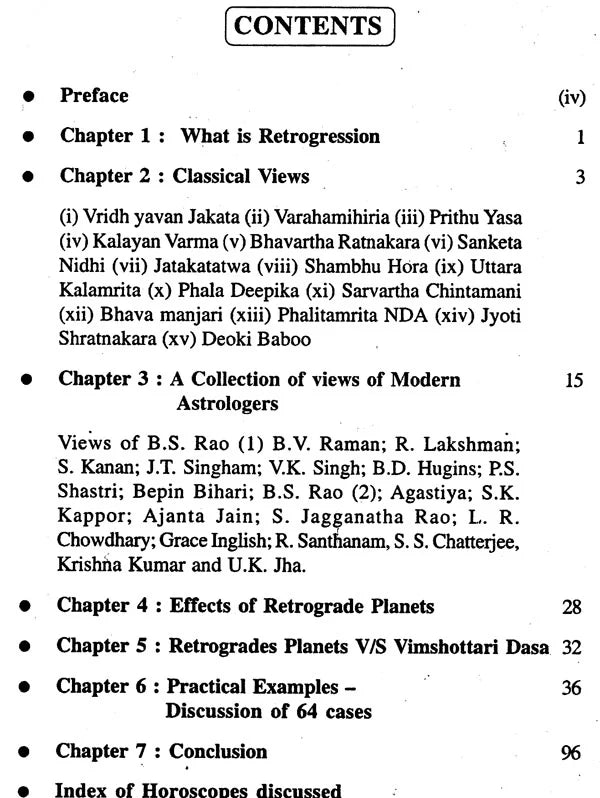 ABC of Retrograde Planets - Retail Maharaj