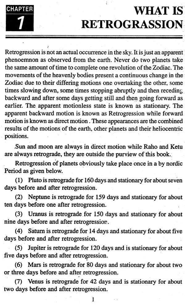 ABC of Retrograde Planets - Retail Maharaj