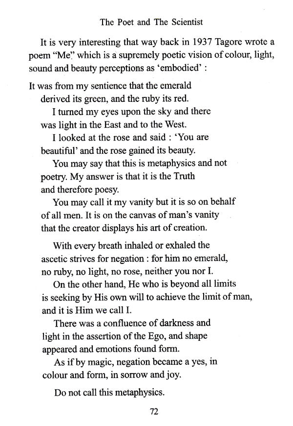 The Poet and The Scientist - Retail Maharaj