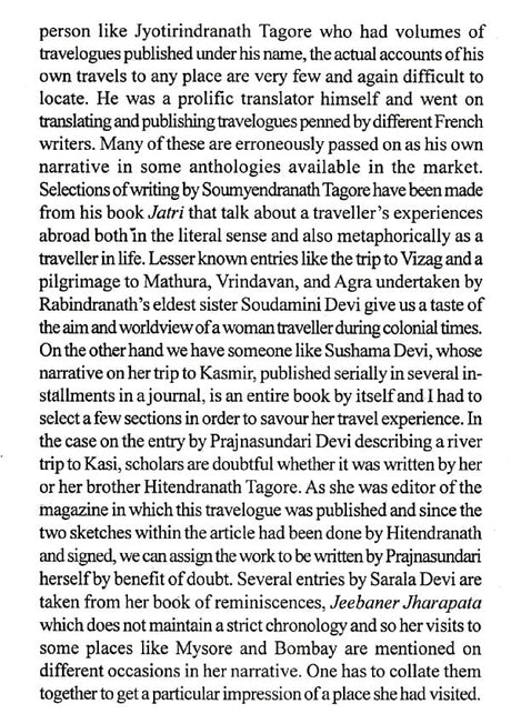 Wanderlust Travels of The Tagore Family - Retail Maharaj