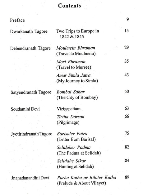 Wanderlust Travels of The Tagore Family - Retail Maharaj