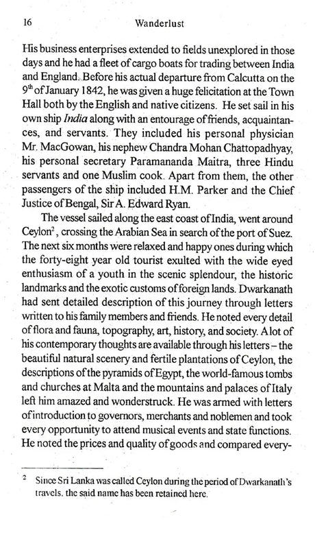 Wanderlust Travels of The Tagore Family - Retail Maharaj