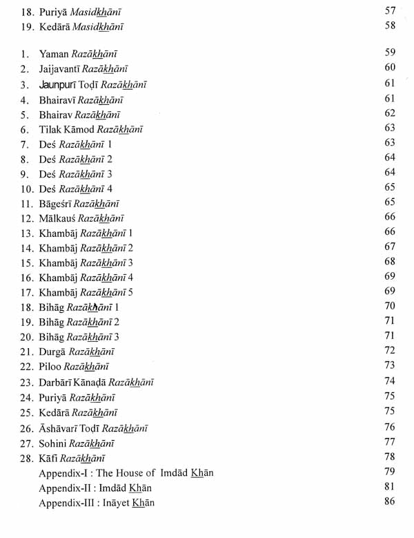 The Imdadkhani Baj- India's Premier Sitar Gharana (With CD Inside) - Retail Maharaj