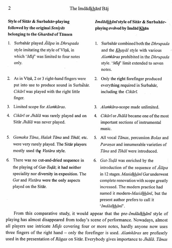 The Imdadkhani Baj- India's Premier Sitar Gharana (With CD Inside) - Retail Maharaj