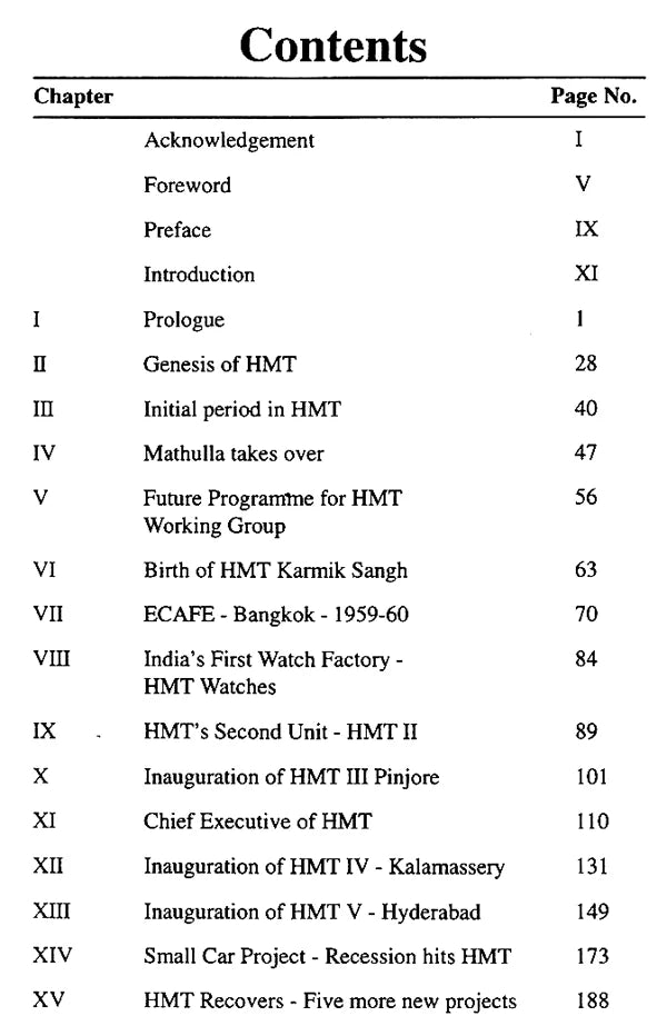 Twenty Five Years With HMT (An Old and Rare Book) - Retail Maharaj