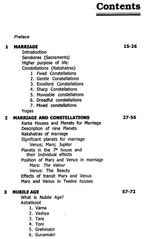 Marriage and Progeny