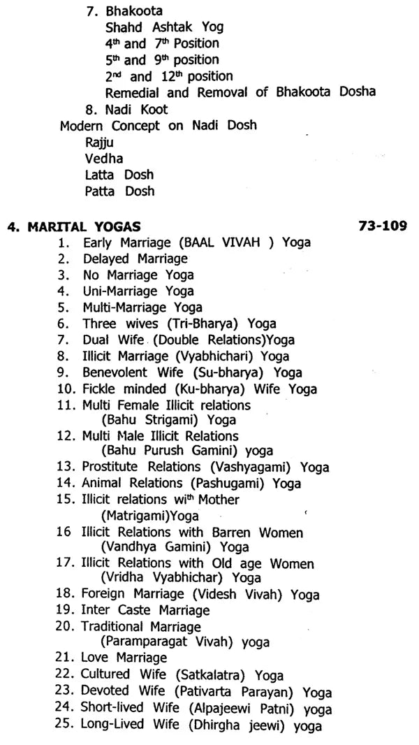 Marriage and Progeny