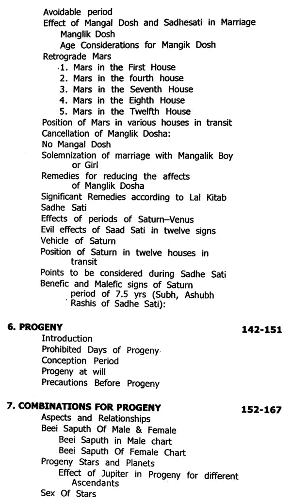 Marriage and Progeny