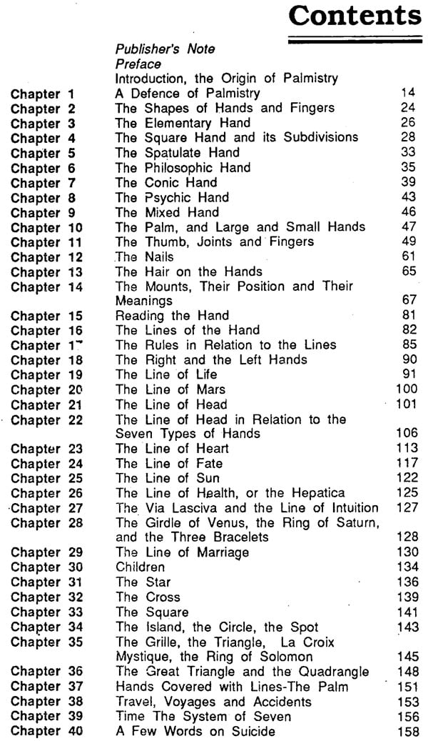 Cheiro's Language of The Hand Illustrated (An Old and Rare Book)