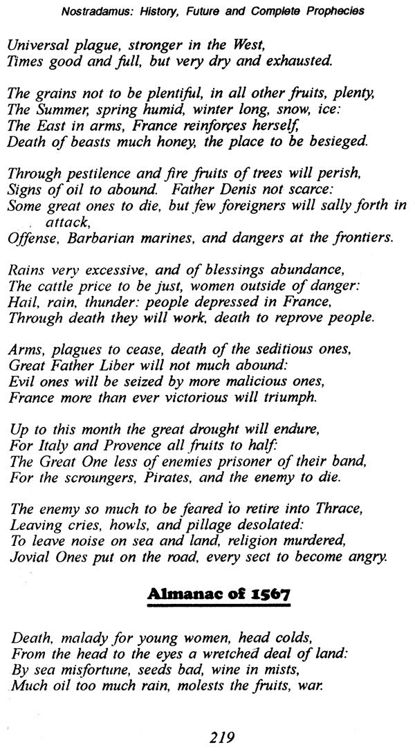 Nostradamus- History,Future and Complete Prophecies