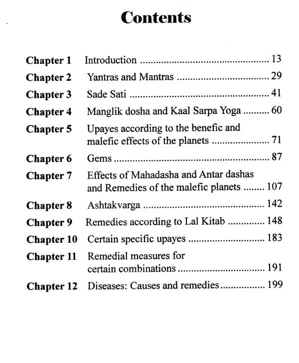 Remedies in Astrology