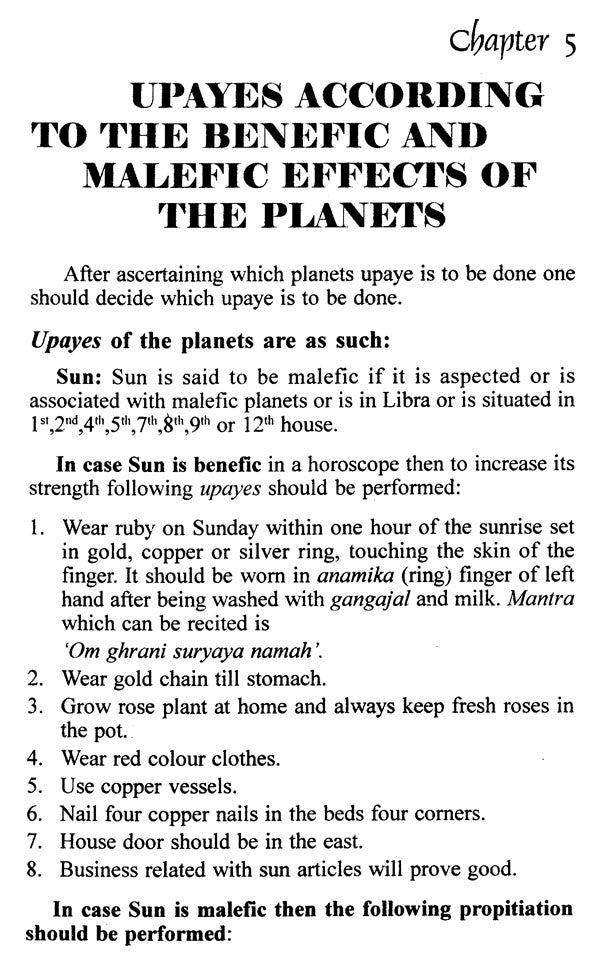 Remedies in Astrology