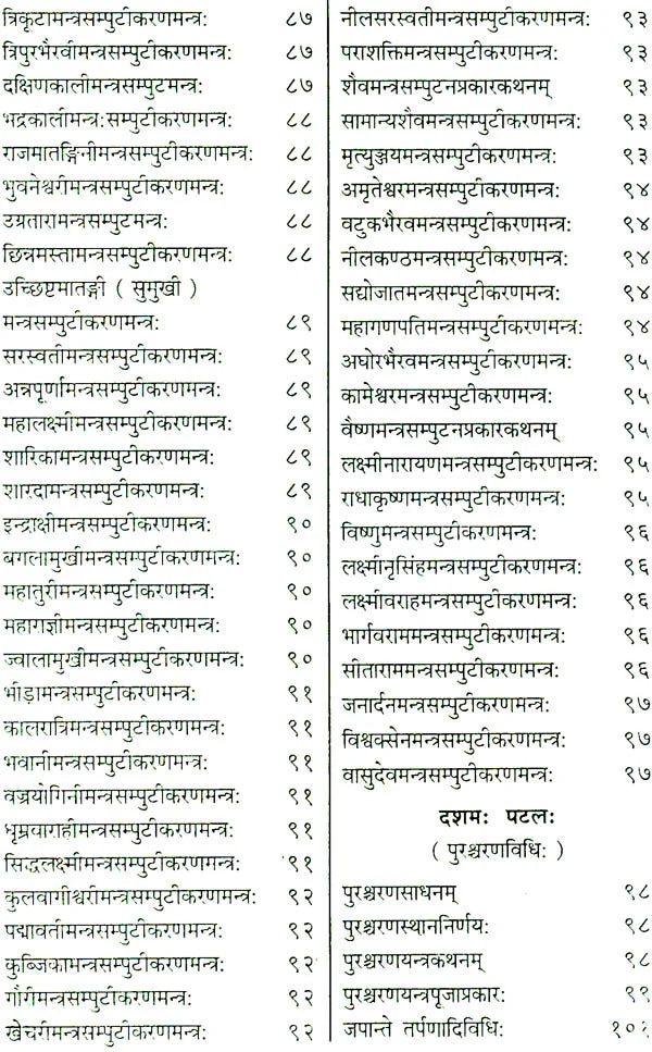 Shri Devi Rahasyam from the Rudrayamal Tantra (Set of 2 Volumes) - Retail Maharaj