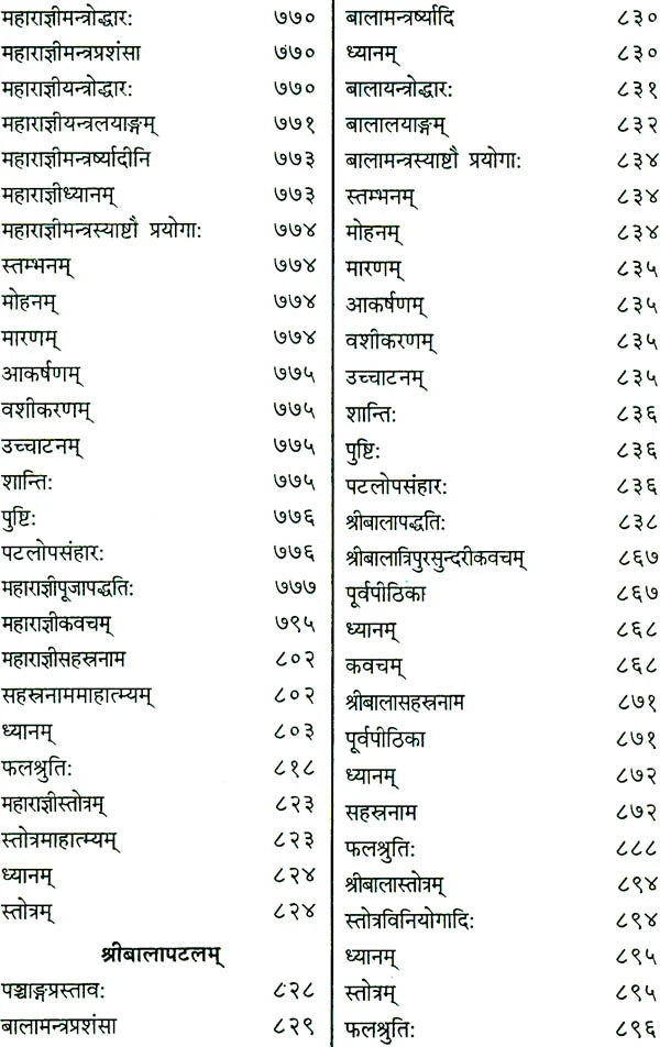 Shri Devi Rahasyam from the Rudrayamal Tantra (Set of 2 Volumes) - Retail Maharaj