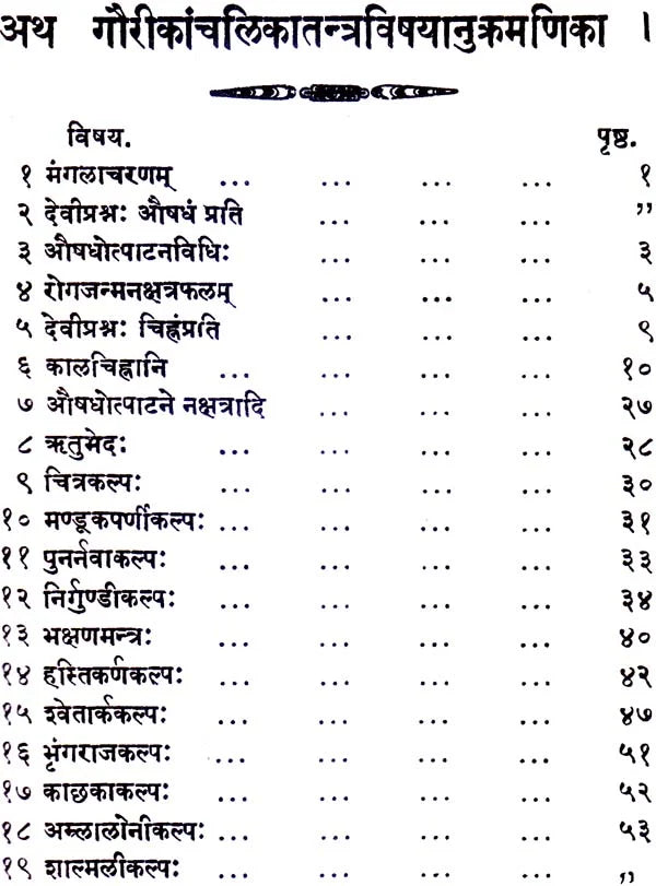 Gauri Kanchalika Tantra - Retail Maharaj