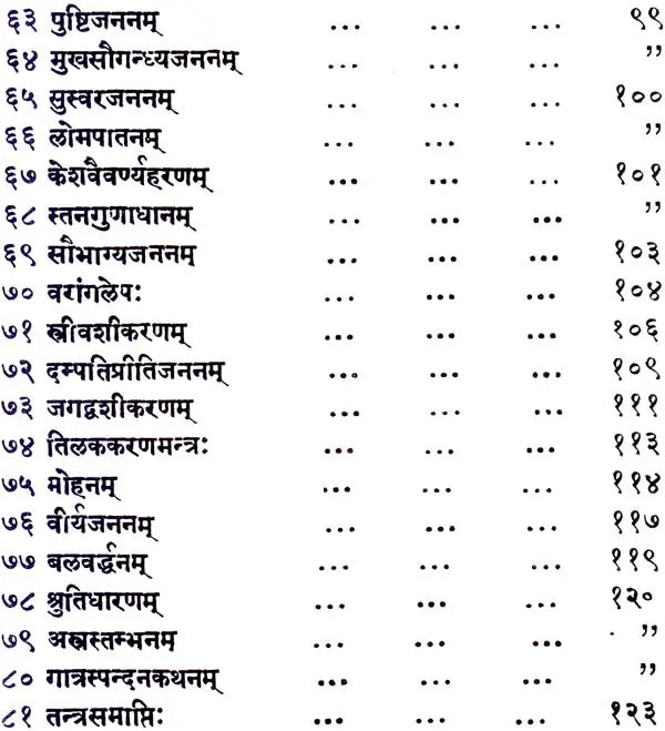 Gauri Kanchalika Tantra - Retail Maharaj