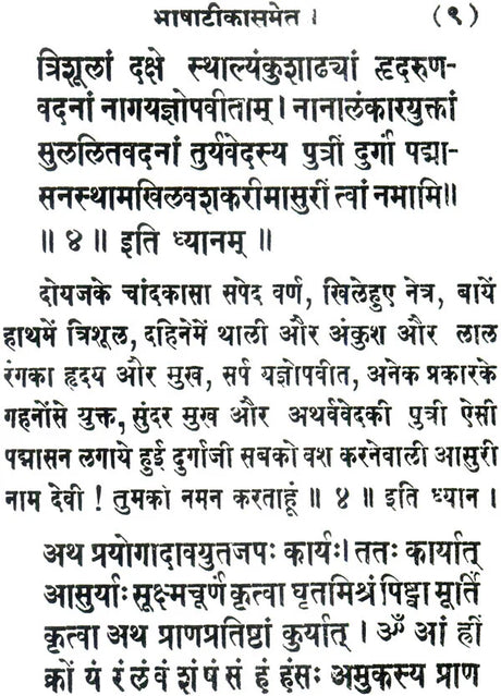 Asurikalpa of the Atharvaveda - Retail Maharaj
