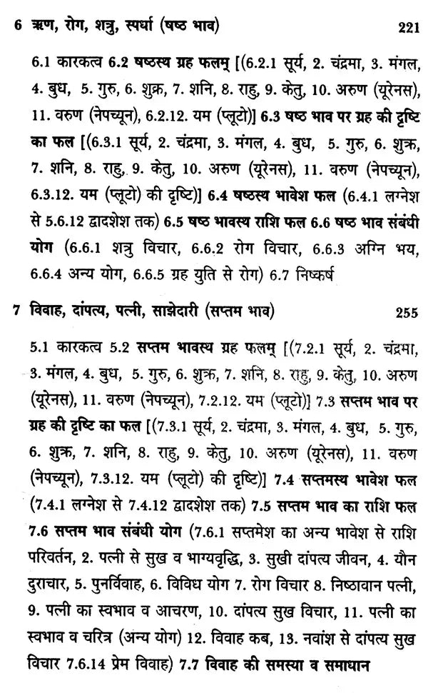 भावफल विचार: Bhavaphala Vichar (Set of 2 Volumes) - Retail Maharaj