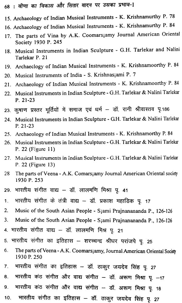 वीणा का विकास और सितार वादन पर उसका प्रभाव: Development of Veena and Its Effect on Sitar Playing (Set of Two Volumes) - Retail Maharaj