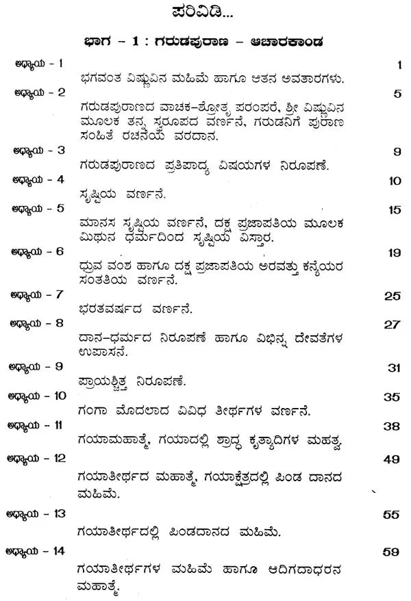 ಸಂಪೂರ್ಣ ಗರುಡಪುರಾಣ ಸಾರೋದ್ಧಾರ: Sampurna Garuda Purana Saroddhara (Kannada)