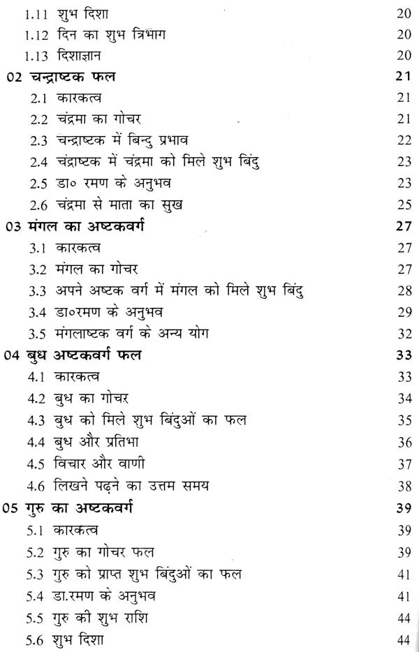 अष्टक वर्ग : Ashtak Varg - Retail Maharaj