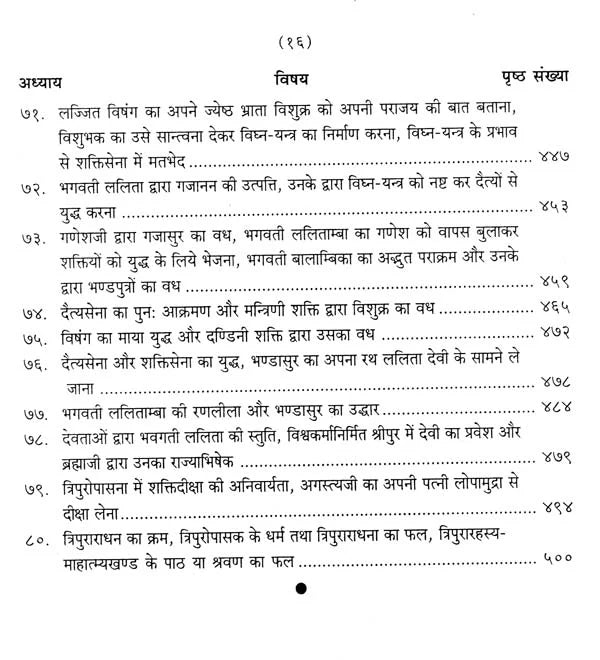 त्रिपुरारहस्यम् (माहात्म्यखण्डम्): Tripura Rahasya (Mahatmya Khanda) - Retail Maharaj