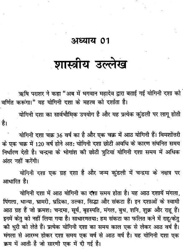 योगिनी दशा से फलित: Yogini Dasha Se Phalit - Retail Maharaj