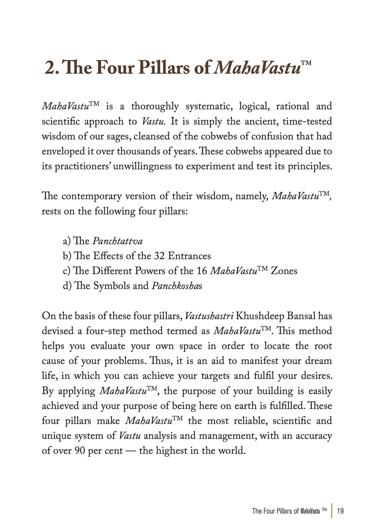 Maha Vastu - Retail Maharaj