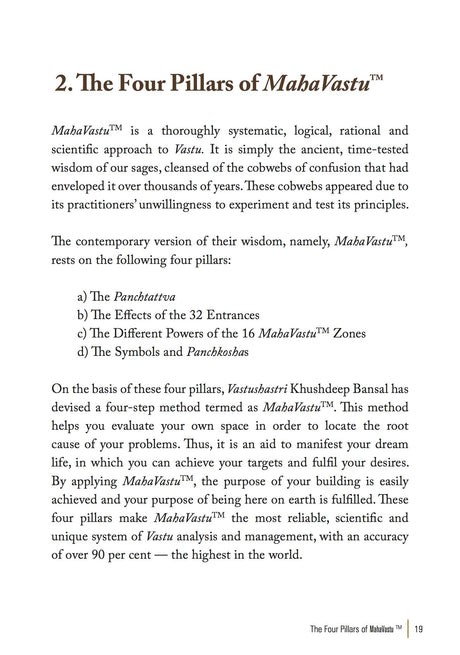 Maha Vastu - Retail Maharaj