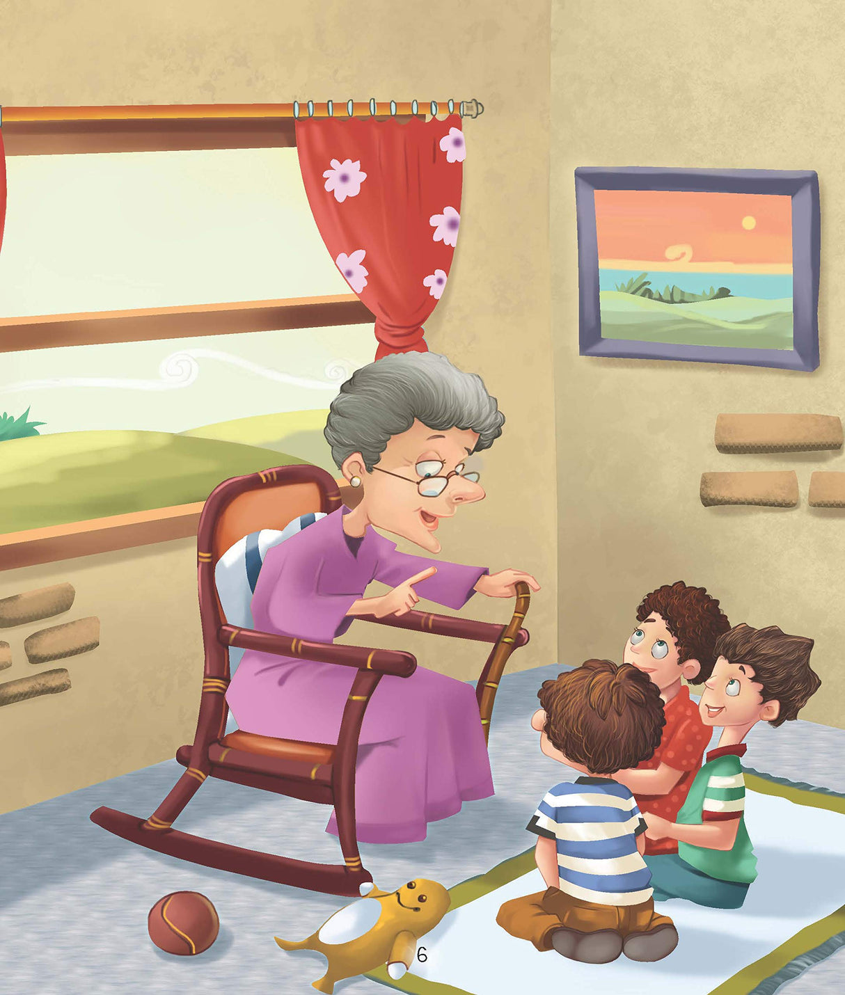 Story Book : Grandma Stories - Large Print - Retail Maharaj
