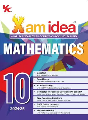 Xam idea Mathematics Class 10 Book - Retail Maharaj