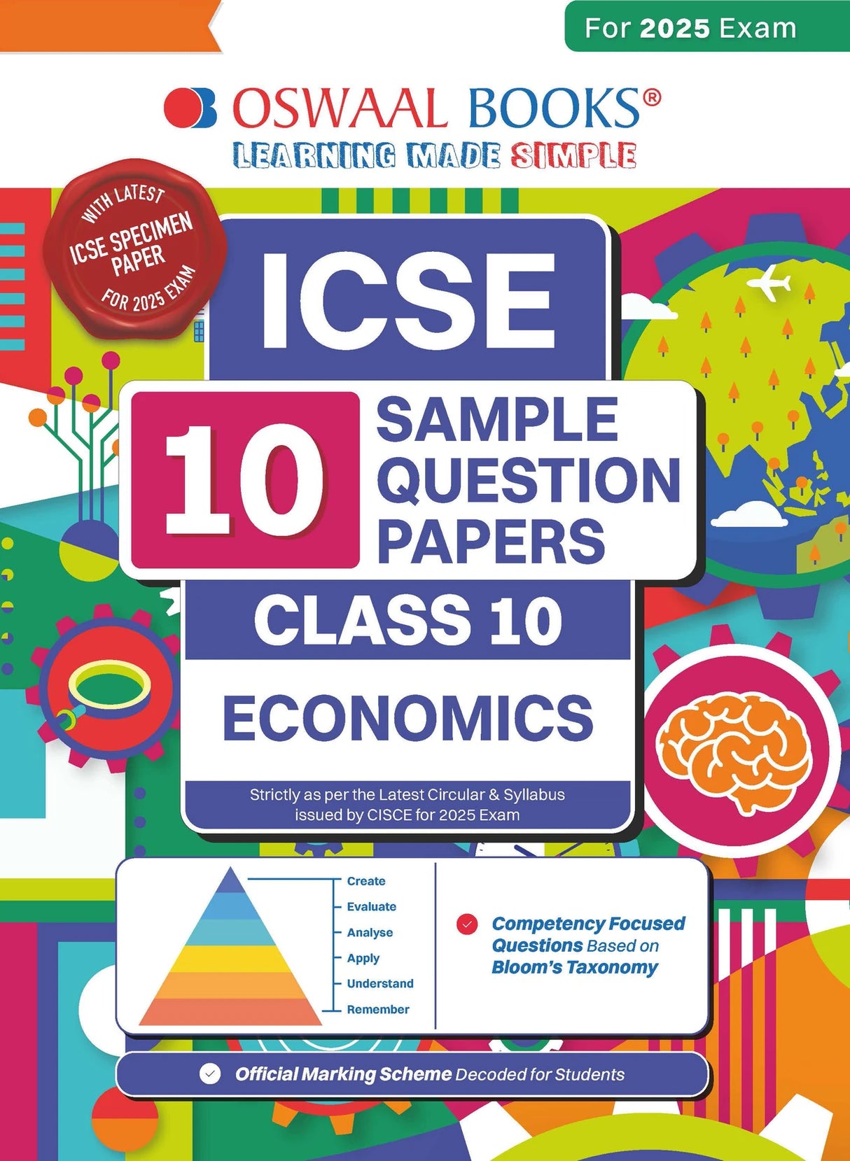 Oswaal ICSE | 10 Sample Question Papers | Class 10 | Economics (For 2025 Exam) - Retail Maharaj