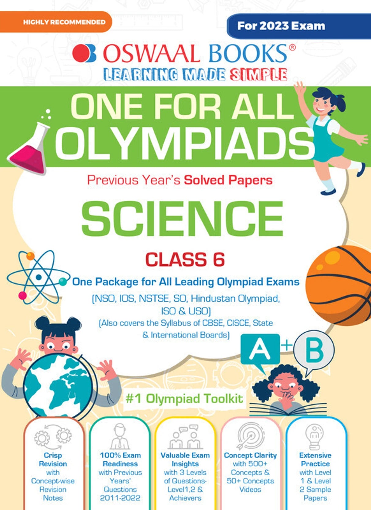 Oswaal One For All Olympiads Science Class 6 (For Exam 2023) - Retail Maharaj