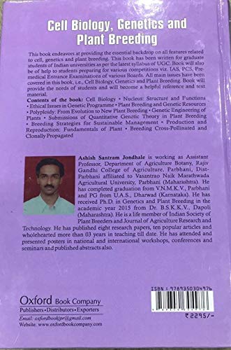 Cell Biology Genetics and Plant Breeding - Retail Maharaj