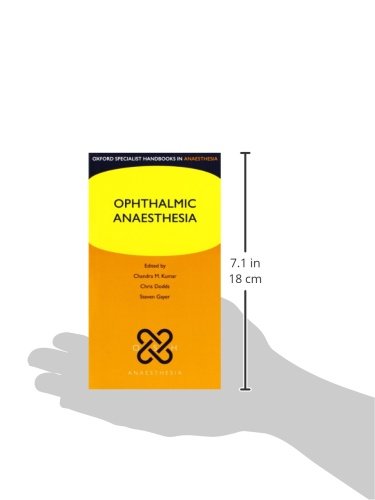 Ophthalmic Anaesthesia (Oxford Specialist Handbooks in Anaesthesia) - Retail Maharaj