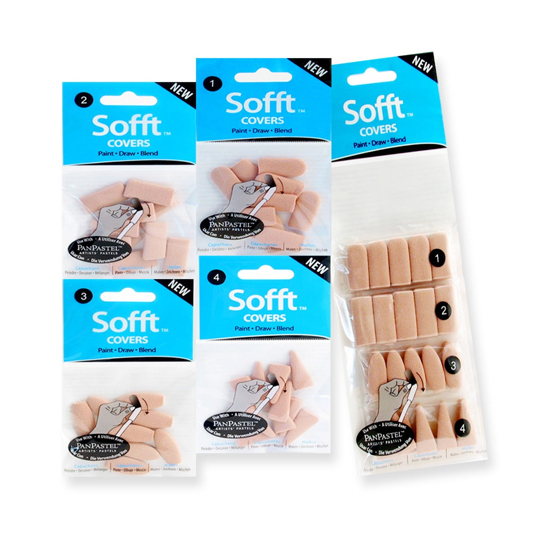PanPastel Sofft Covers Professional Sponge Applicator Covers - Retail Maharaj